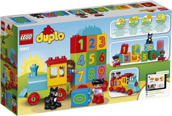 Конструктор LEGO Duplo Поезд с цифрами 10847
