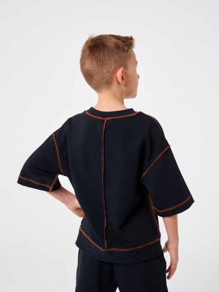 Сорочка Smil р.134 чорний 110674 