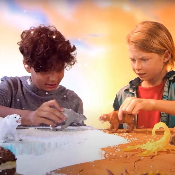 Ігрова фігурка-стретч Disney Diramix The Epic Animals_Лід проти Пустелі 