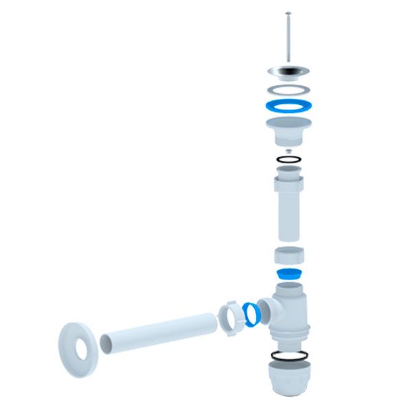 Сифон для умивальника Ani Plast BM1003EU