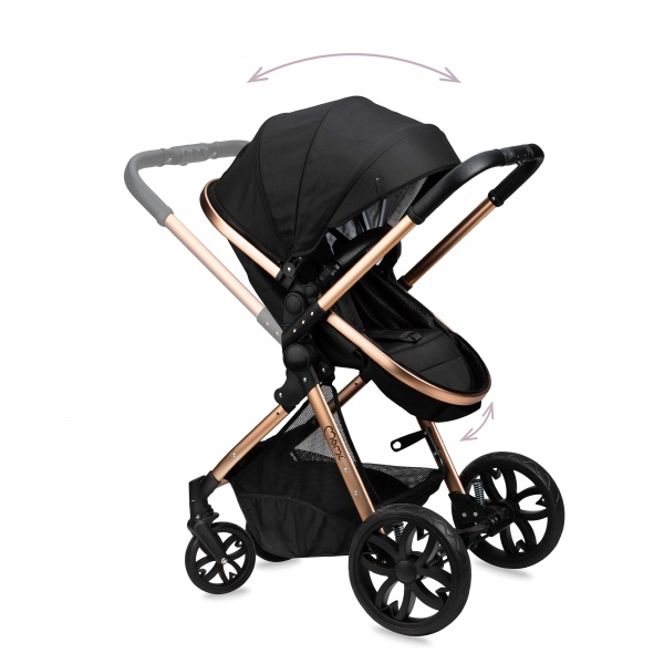 Коляска универсальная 2 в 1 MoMi Limuru 2в1 black 