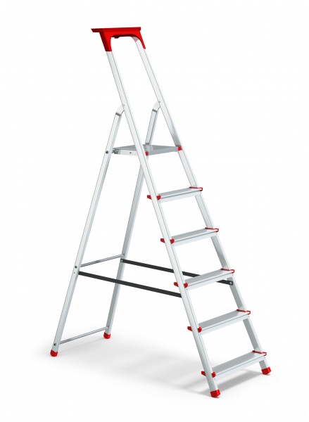 Драбина 6 сходинок DR-AL-D6-OR