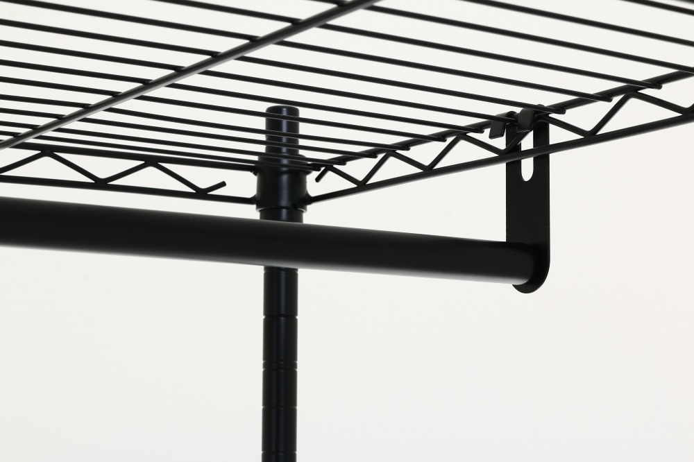 Стойка LUNA HOME DGCJ-B1133 гардеробная на 3 полки черный