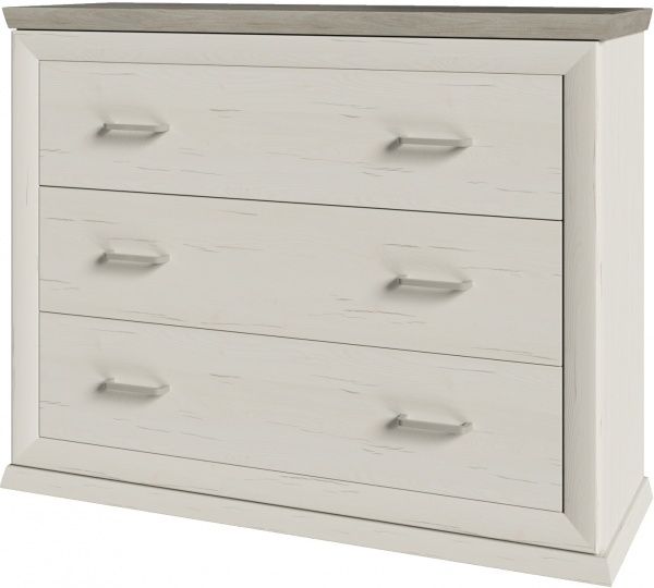 Комод Софро 1100 3Ш Осло пино аурелио/мадагаскар/светло-бежевый 