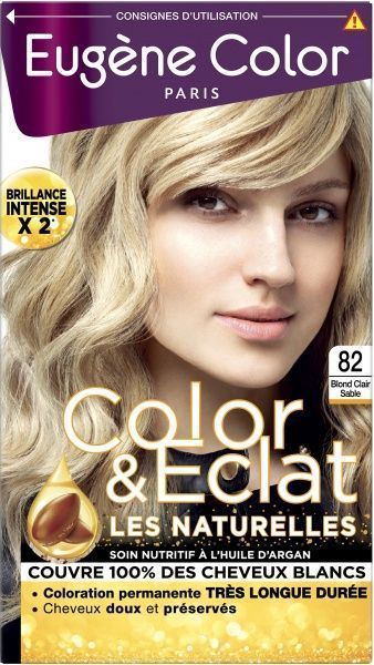 Крем-фарба для волосся Eugene Color Naturelles № 82 світлий блондин пісочний 115 мл