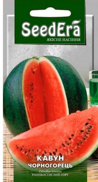 Семена Seedera арбуз Черногорец 1г