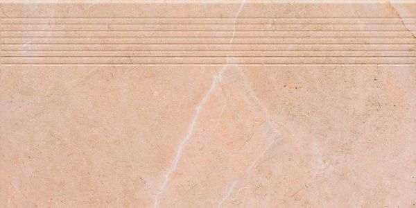Плитка Ceramika Paradyz Ibis beige stopnica prosta mat. 30x60 
