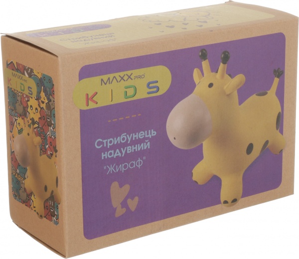 Стрибунець надувний MaxxPro kids жираф KH1-251