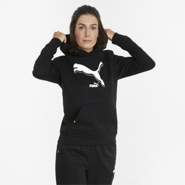 Джемпер Puma PUMA POWER Logo Hoodie 58954101 р. M черный