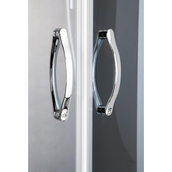 Гідромасажний бокс Erlit ER4512TPL-C4 120x80 профіль сатин, скло графіт