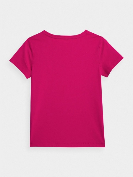 Футболка 4F TSHIRT F642 4FJMM00TTSHF642-54S р.152 рожевий