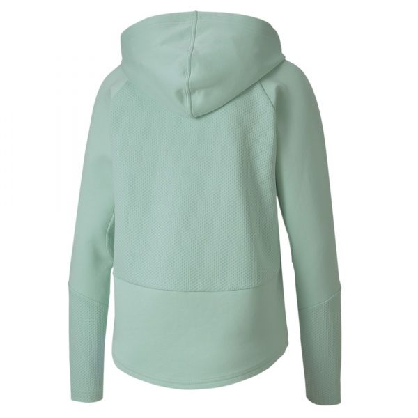 Джемпер Puma EVOSTRIPE FZ Hoody 58124532 р. S зелений