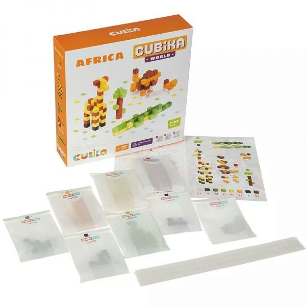 3D-конструктор Cubika World Африка