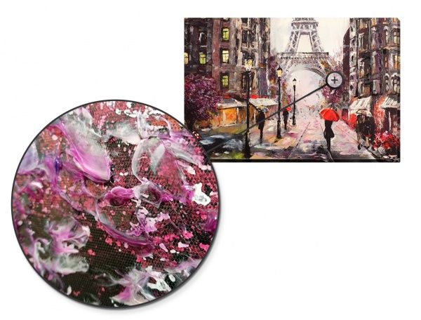 Картина Улочки Парижа 60x90 см SvitArt F-479 