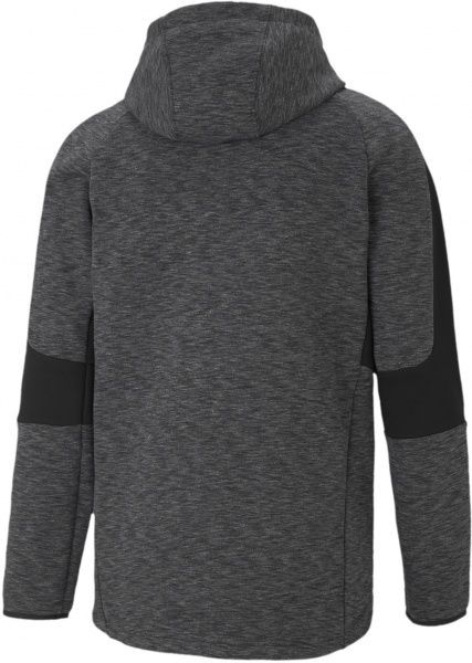 Джемпер Puma EVOSTRIPE FZ Hoodie 58581101 р. S чорний