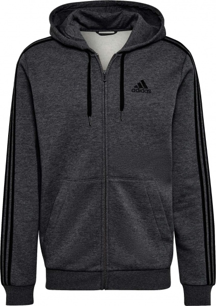 Джемпер Adidas M 3S FL FZ HD HB0042 р. S сірий