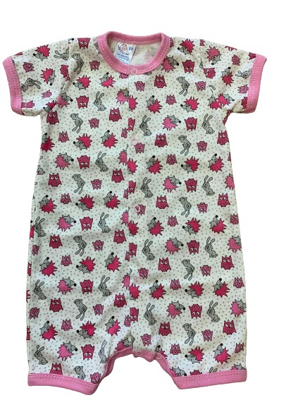 Песочник для девочки Моя планета Розовый ежик р.74 Пс102-2 