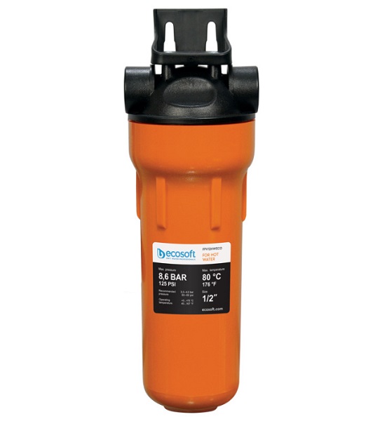 Фільтр механічного очищення для гарячої води Ecosoft 1/2