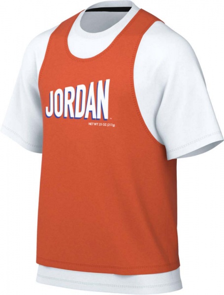 Футболка Nike M J FLT MVP TOP DV7604-102 р.M белый