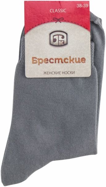 Носки БЧК CLASSIC р. 25 серый 