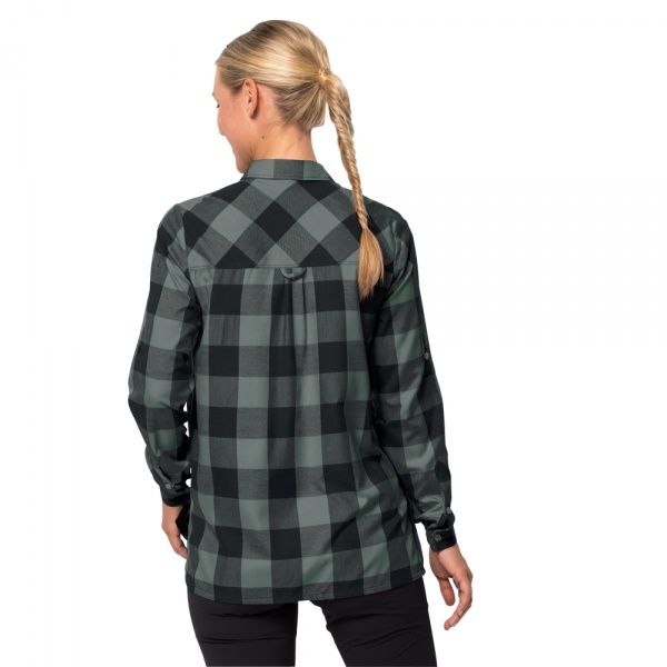 Сорочка Jack Wolfskin HOLMSTAD SHIRT 1402722-7642 р. L зелений