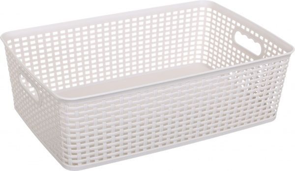 Кошик Gondol Plastic G461 KANGAROO-Maxi кремовий 270x405x130 мм