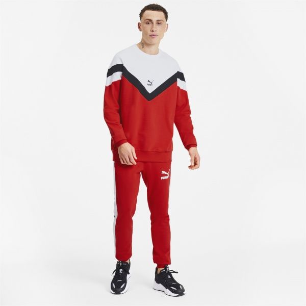 Світшот Puma Iconic MCS Crew FT 59644211 р. M червоний