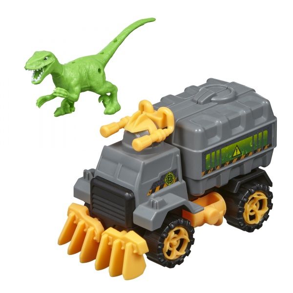 Ігровий набір Road Rippers Машинка та динозавр Raptor green 20075