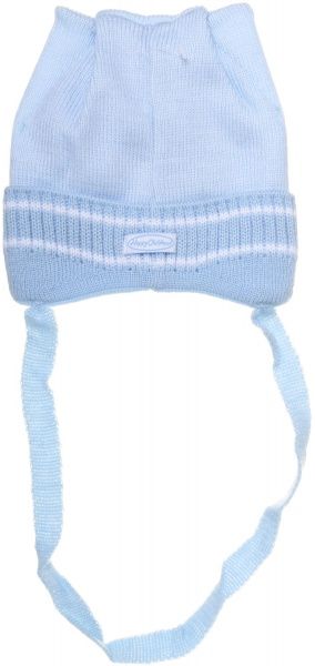 Шапочка дитяча для хлопчика Luna Kids р.36 блакитний 2146 