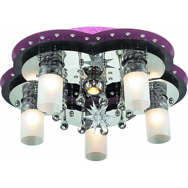 Люстра Altalusse LV203-06 розовая