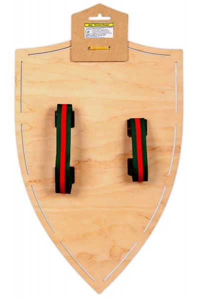 Щит дерев'яний Сувенир Декор з прямим друком Кінний Лицар