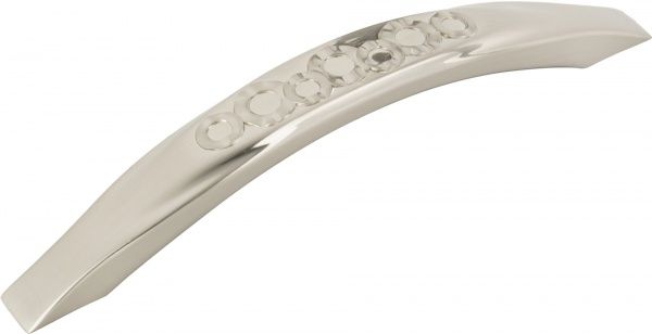 Ручка-скоба 128 мм атласный никель Kerron EL-7140-128 BSN