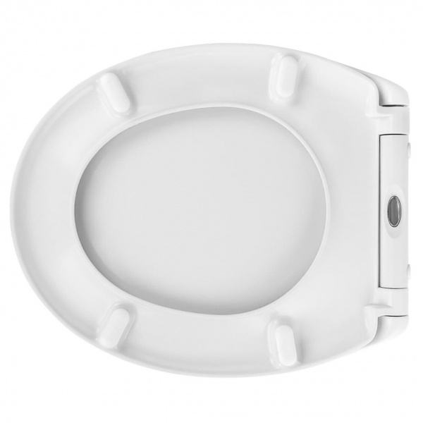 Сиденье для унитаза с крышкой Rapal Soft Close Quick release дюропласт