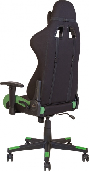 Кресло Nowy Styl HEXTER ML R1D TILT PL70 FAB/01 BLACK/GREEN FR черный/зеленый 