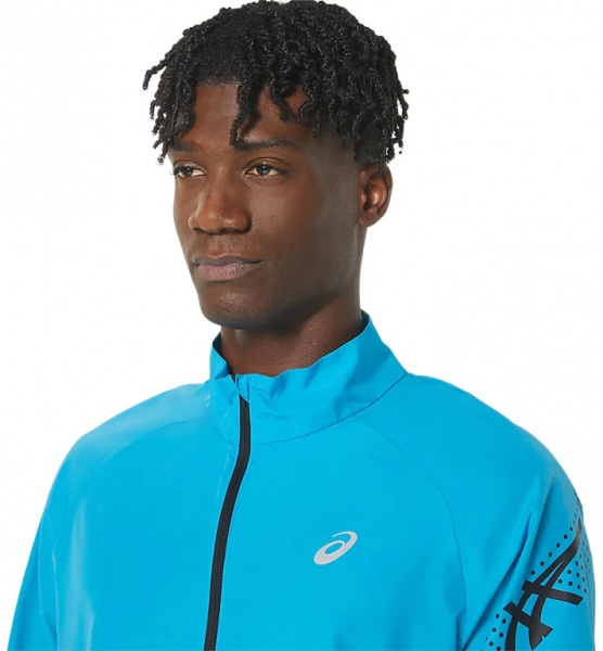 Вітрівка Asics ICON JACKET 2011C733-403 р.M блакитний