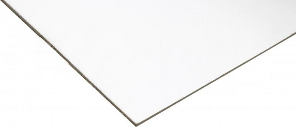 ХДФ ламінована Pfleiderer MDF 2070х1422х2,5 мм білий 