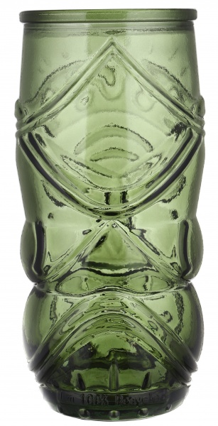 Стакан высокий Tiki зеленая 550 мл 1 шт. San Miguel 