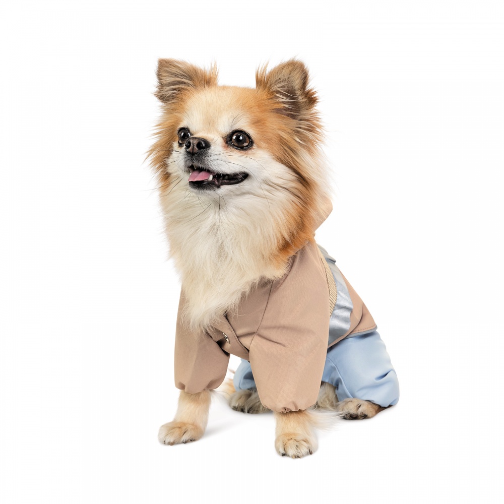 Дождевик Pet Fashion Tina S бежевый