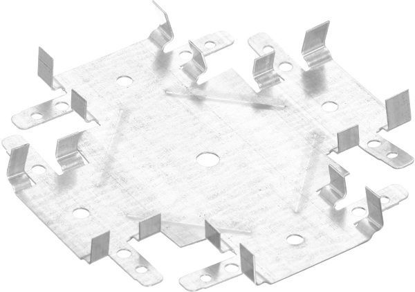 Соединитель одноуровневый Siniat «Краб» Plato Prof для профиля CD 60 0.8 мм 