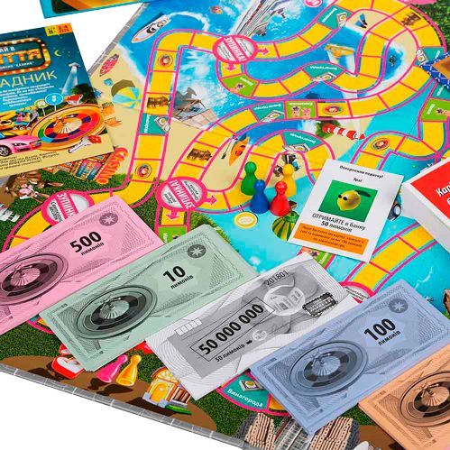 Игра настольная Arial Супер домино казино Игра в жизнь