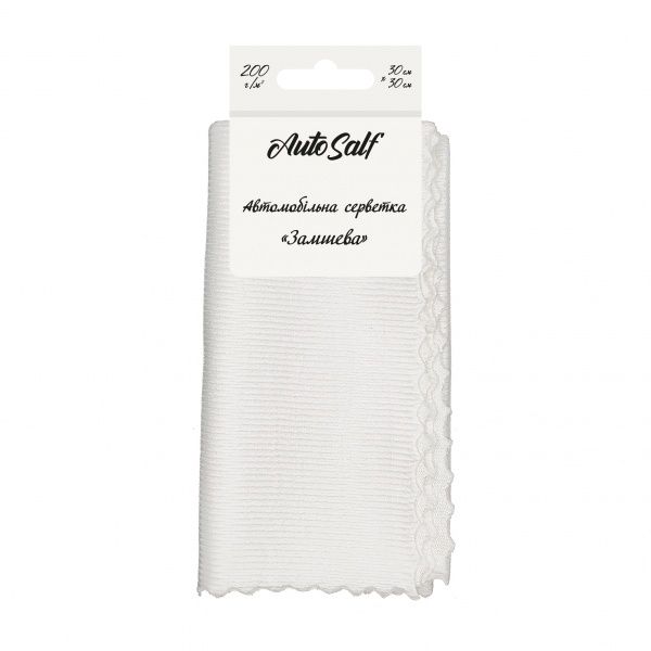 Серветка автомобільна NM-105 30x30 см для скла Auto Salf 1 шт.