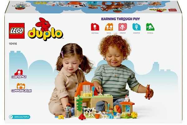 Конструктор LEGO DUPLO Уход за животными на ферме 10416