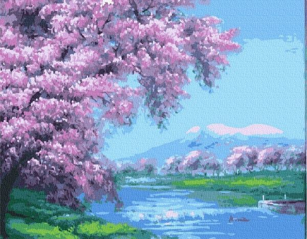 Картина за номерами Красива весна bk_1150 BookOpt 