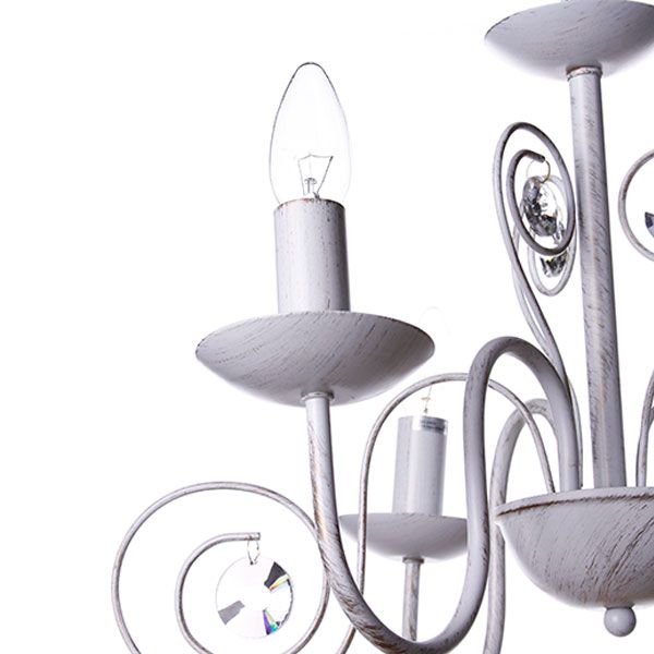 Люстра підвісна Victoria Lighting 3xE14 білий Luce/SP3 