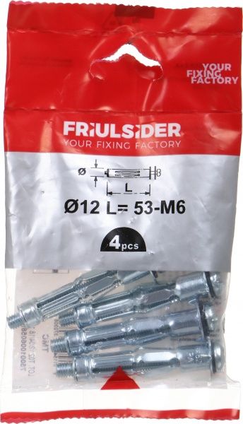 Анкер для гипсокартона 6x60 мм 1 шт. Friulsider