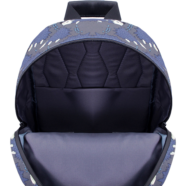 Рюкзак Bagland Синие ежики 36x24x14 см 5406640 481