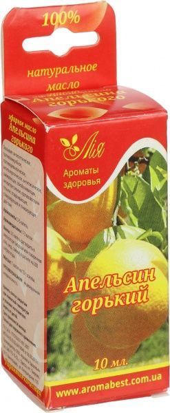 Эфирное масло Лия Апельсин гіркий 1363 10 мл 