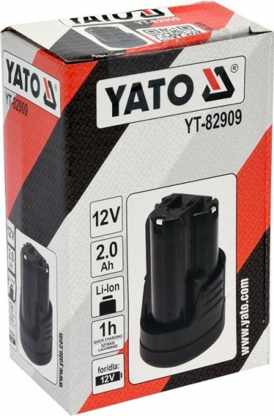 Аккумулятор YATO 12,0V 2,0Ah YT-82909