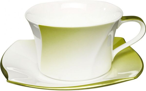 Сервиз столово-чайный Duke olive green 46 предметів на 6 персон Narumi