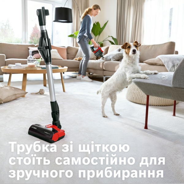 Пилосос акумуляторний Bosch Unlimited 7 BBS711ANM red 